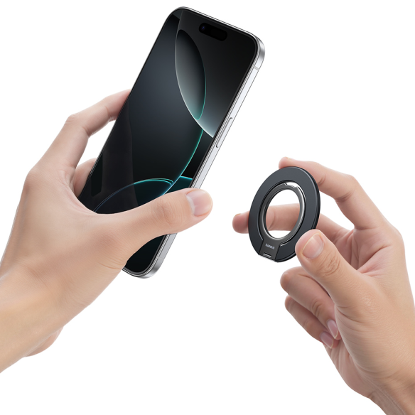 Baseus MagPro 3 Ultra Slim Ring Magnetyczny Starlight Cosmic Black