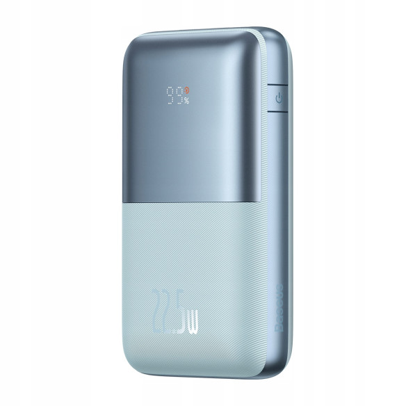 Baseus Bipow Pro Szybki Power Bank 20000mAh 22.5W Blue
