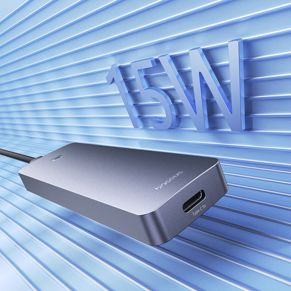 Baseus UltraJoy Series 4-Port  HUB Lite 150cm Space Grey