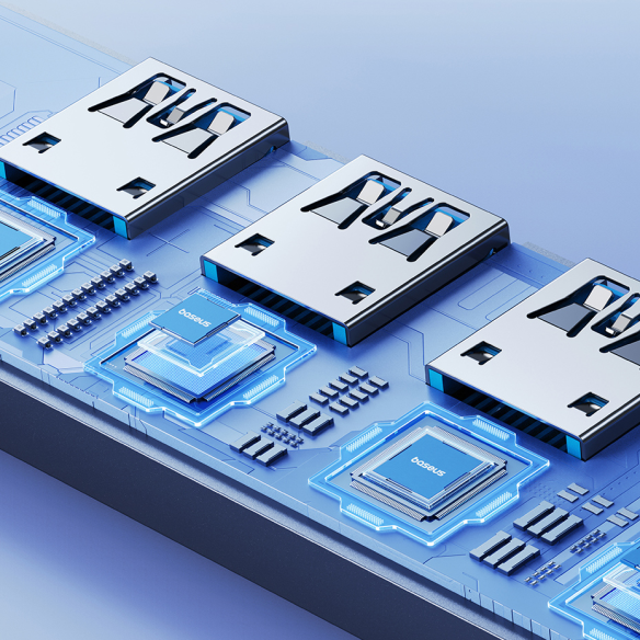 Baseus UltraJoy Series 4-Port  HUB Lite 150cm Space Grey