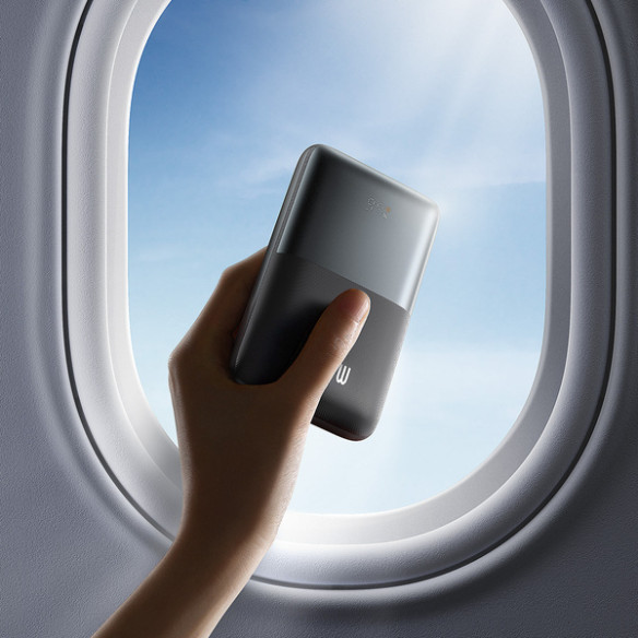 Baseus Bipow Pro Szybki Power Bank 20000mAh 22.5W Black