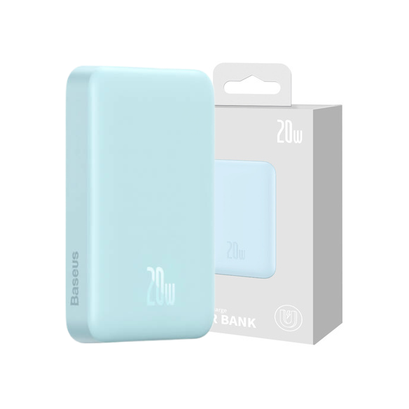 Baseus Magnetic Mini | Power Bank 10000mAh 20W z ładowaniem bezprzewodowym MagSafe