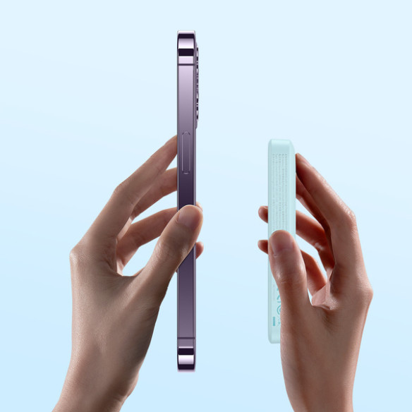 Baseus Magnetic Mini | Power Bank 10000mAh 20W z ładowaniem bezprzewodowym MagSafe Overseas Edition