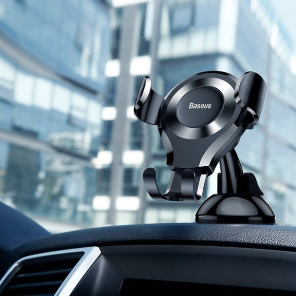 Baseus Osculum | Uchwyt samochodowy grawitacyjny do telefonu na deskę kokpit