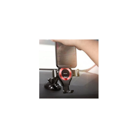Baseus Osculum | Uchwyt grawitacyjny samochodowy do telefonu na deskę kokpit