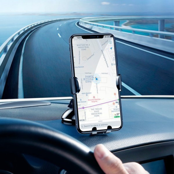 Baseus Osculum | Uchwyt samochodowy grawitacyjny do telefonu na kokpit deskę