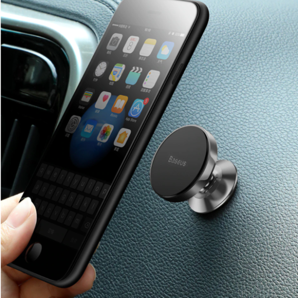 Baseus Small Ears | Uniwersalny uchwyt samochodowy magnetyczny na telefon na kokpit deskę C40141403113-00 SUER-B01