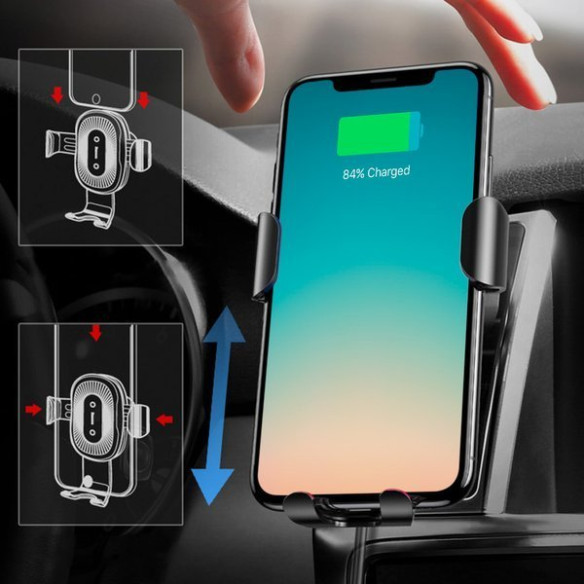 Baseus Wireless Charger Gravity Car Mount EOL