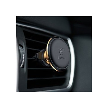 Baseus Air Vent | Uchwyt samochodowy magnetyczny na telefon do kratki z klipsami na kable