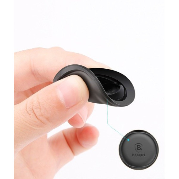 Baseus Air Vent | Uchwyt samochodowy magnetyczny na telefon do kratki z klipsami na kable