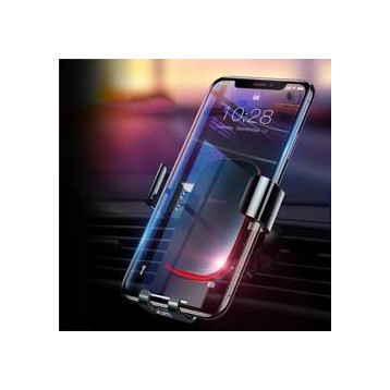Baseus Metal Age | Uchwyt grawitacyjny samochodowy na telefon do kratki nawiewu