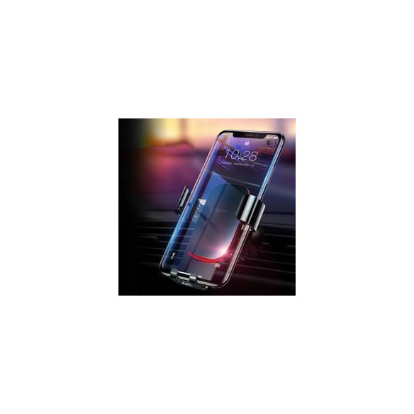 Baseus Metal Age | Uchwyt grawitacyjny samochodowy na telefon do kratki nawiewu