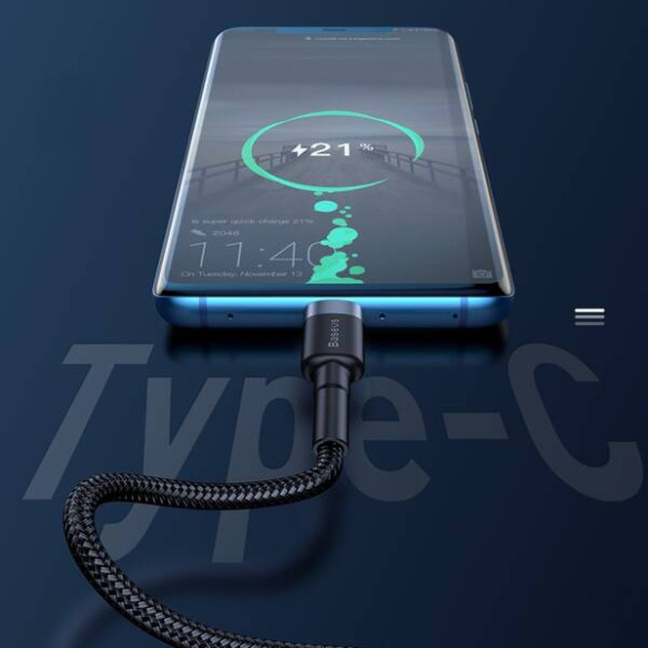 Baseus Cafule HW | Kabel USB - Type-C Huawei SuperCharge 40W Quick Charge 3.0 - 100cm