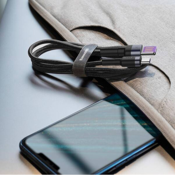 Baseus Cafule HW | Kabel USB - Type-C Huawei SuperCharge 40W Quick Charge 3.0 - 100cm