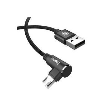 Baseus MVP Elbow |  Wzmocniony kabel kątowy przewód USB - Micro USB dwustronny 1.5A 2M 