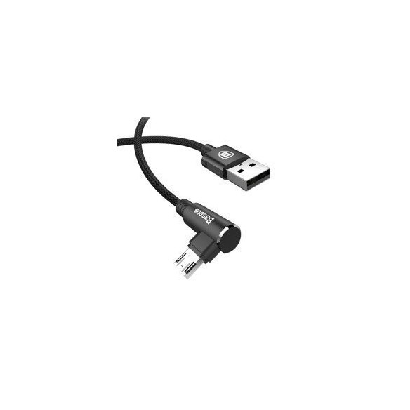 Baseus MVP Elbow |  Wzmocniony kabel kątowy przewód USB - Micro USB dwustronny 1.5A 2M 