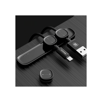 Baseus Peas Cable Clip | Magnetyczny uchwyt klips organizer do kabli 