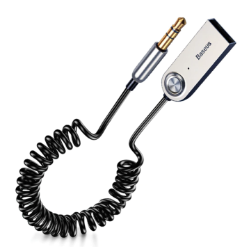 Baseus BA01 / Adapter transmiter Audio AUX odbiornik dźwięku Bluetooth 5.0 do samochodu
