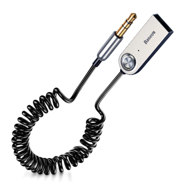 Baseus BA01 / Adapter transmiter Audio AUX odbiornik dźwięku Bluetooth 5.0 do samochodu