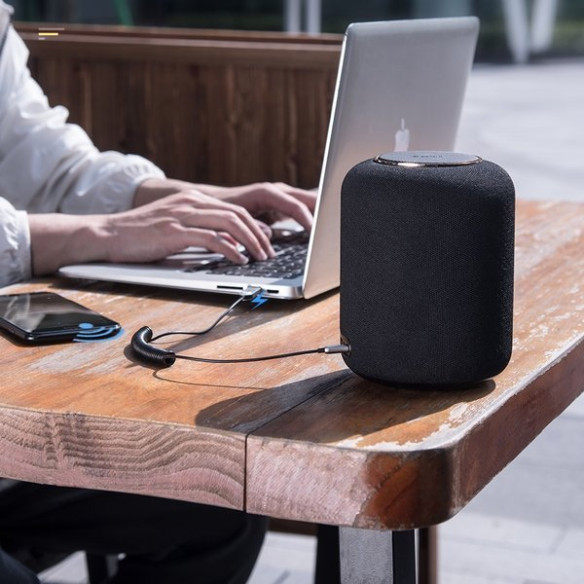 Baseus BA01 / Adapter transmiter Audio AUX odbiornik dźwięku Bluetooth 5.0 do samochodu