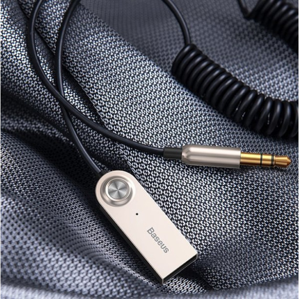 Baseus BA01 / Adapter transmiter Audio AUX odbiornik dźwięku Bluetooth 5.0 do samochodu