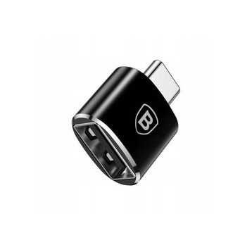 Baseus Mini USB | Adapter przejściówka OTG USB-A / USB-C 2,4A