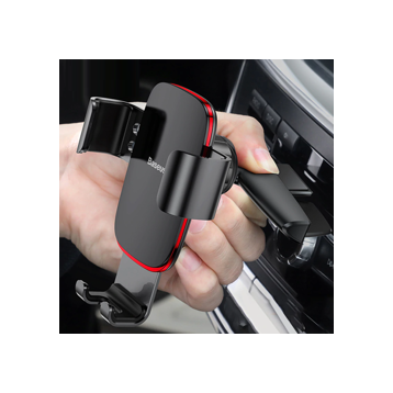 Baseus Metal Age | Uchwyt samochodowy grawitacyjny do slotu CD do telefonu 