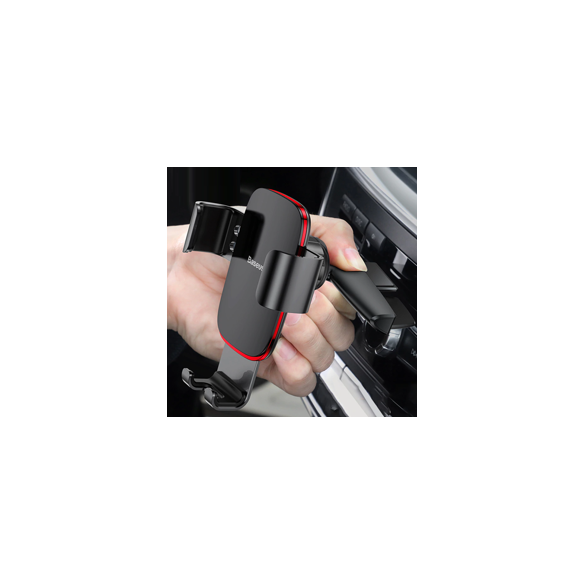 Baseus Metal Age | Uchwyt samochodowy grawitacyjny do slotu CD do telefonu 