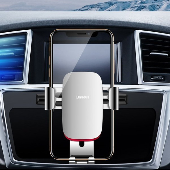 Baseus Metal Age | Samochodowy uchwyt grawitacyjny do slotu CD