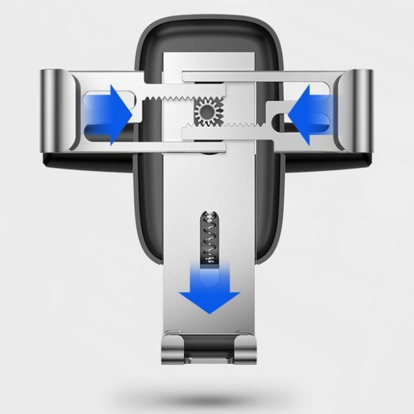 Baseus Metal Age | Samochodowy uchwyt grawitacyjny do slotu CD