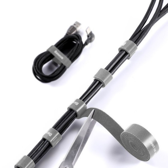 Baseus Circle Velcro Straps | Organizer rzep taśma opaska do kabli 3m