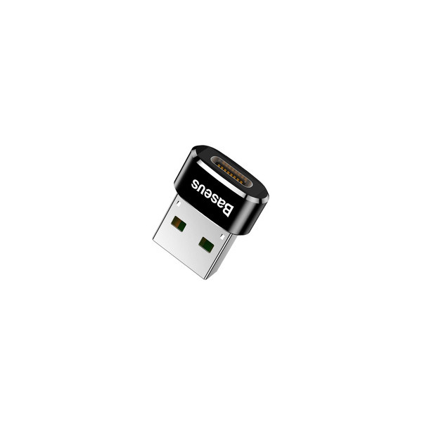 Baseus USB Male To Type-C Female | Adapter przejściówka z USB-A / USB-C OTG 3A