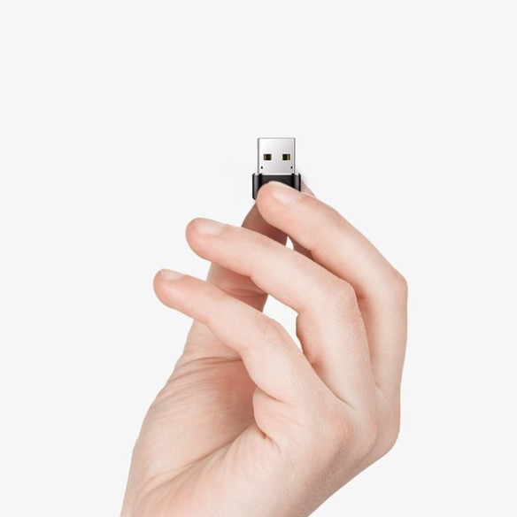 Baseus USB Male To Type-C Female | Adapter przejściówka z USB-A / USB-C OTG 3A