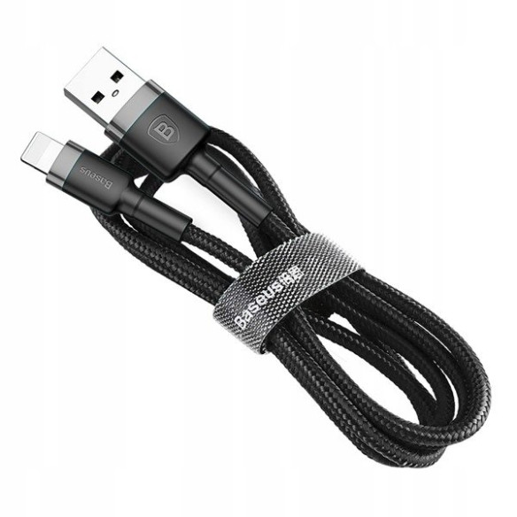 Baseus Cafule | Nylonowy kabel USB - Lightning do iPhone 50cm 2.4A 