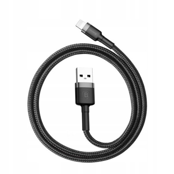 Baseus Cafule | Nylonowy kabel USB - Lightning do iPhone 50cm 2.4A 