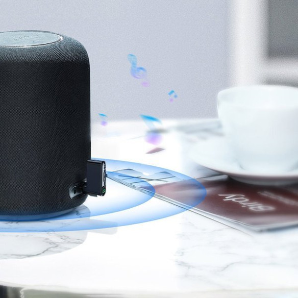 Baseus Qiyin | Transmiter odbiornik dźwięku bluetooth AUX do samochodu